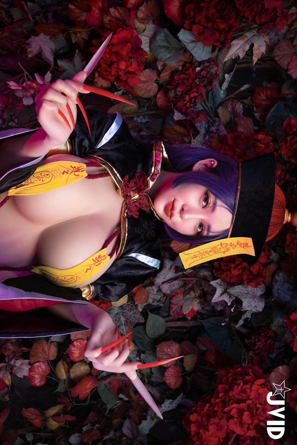 JVID 甜心幫 ღ 安希 – 菰蒲風動縱斜影，殭屍奶光《安希》膣得液滿 - P5
