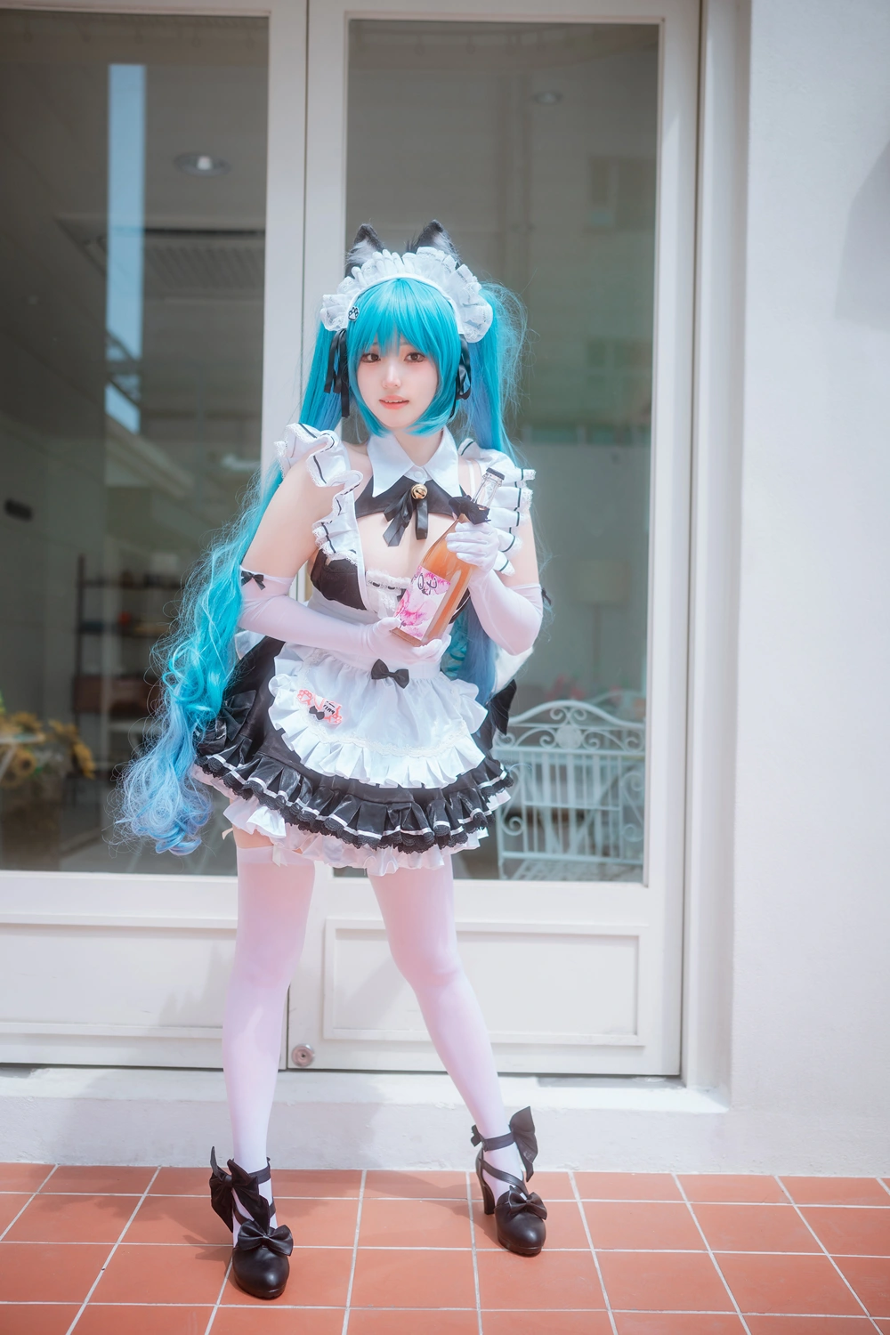 Bambi 밤비, DJAWA 「Nikke Privaty Unkind Maid」 Set.02 - P1