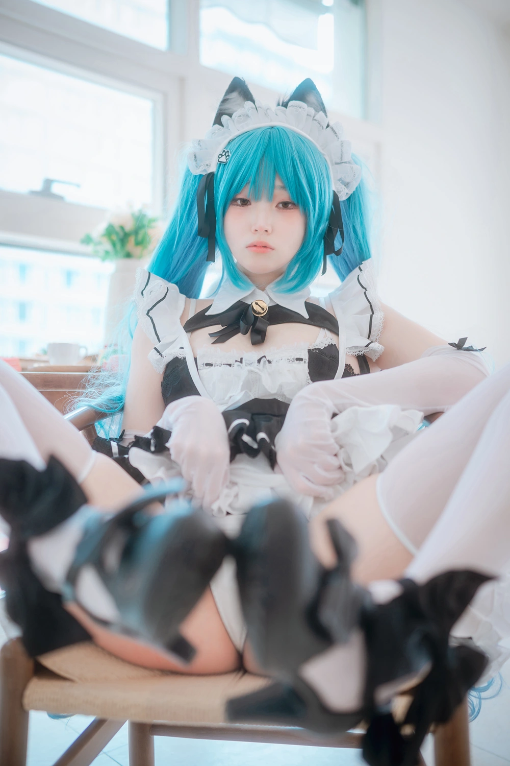 Bambi 밤비, DJAWA 「Nikke Privaty Unkind Maid」 Set.02 - P27
