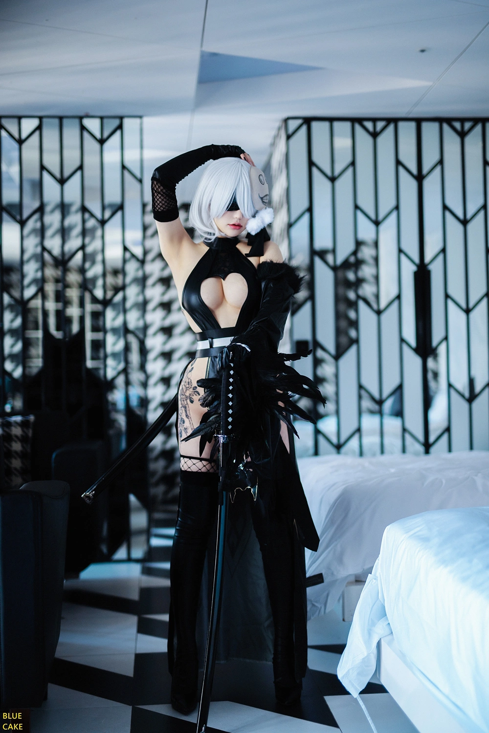 Son Yeeun 손예은, BLUECAKE 2B Nier: Automata (+RED.Ver) - P9