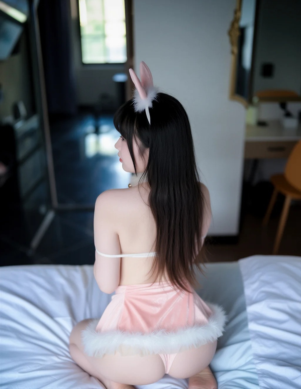 [AI Enhanced] [BLUECAKE] Doyeon: Rabbit Party (42 photos) - P8