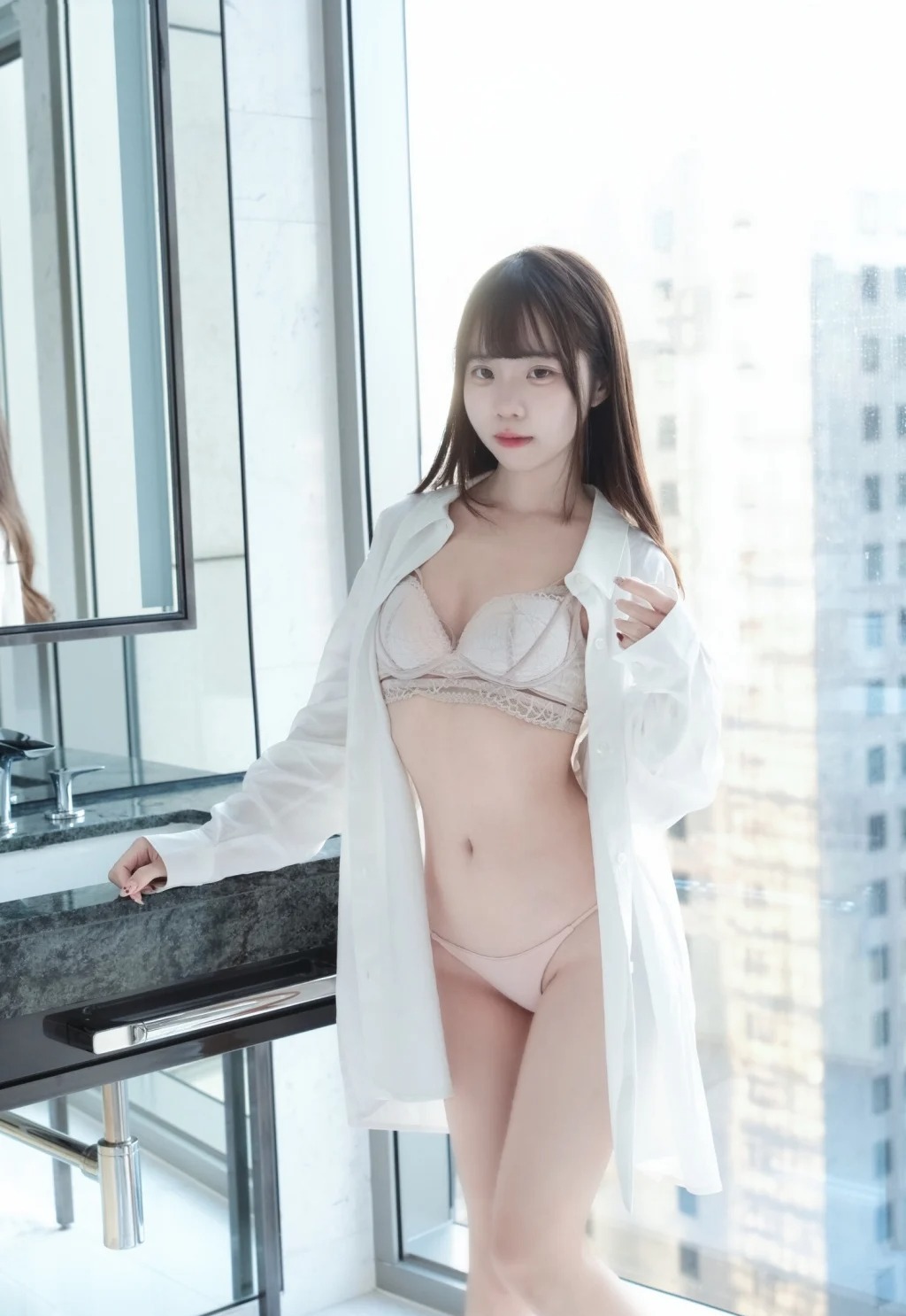 Coser@可可小白兔: 清純鄰居女孩的秘密 (63 photos) - P8