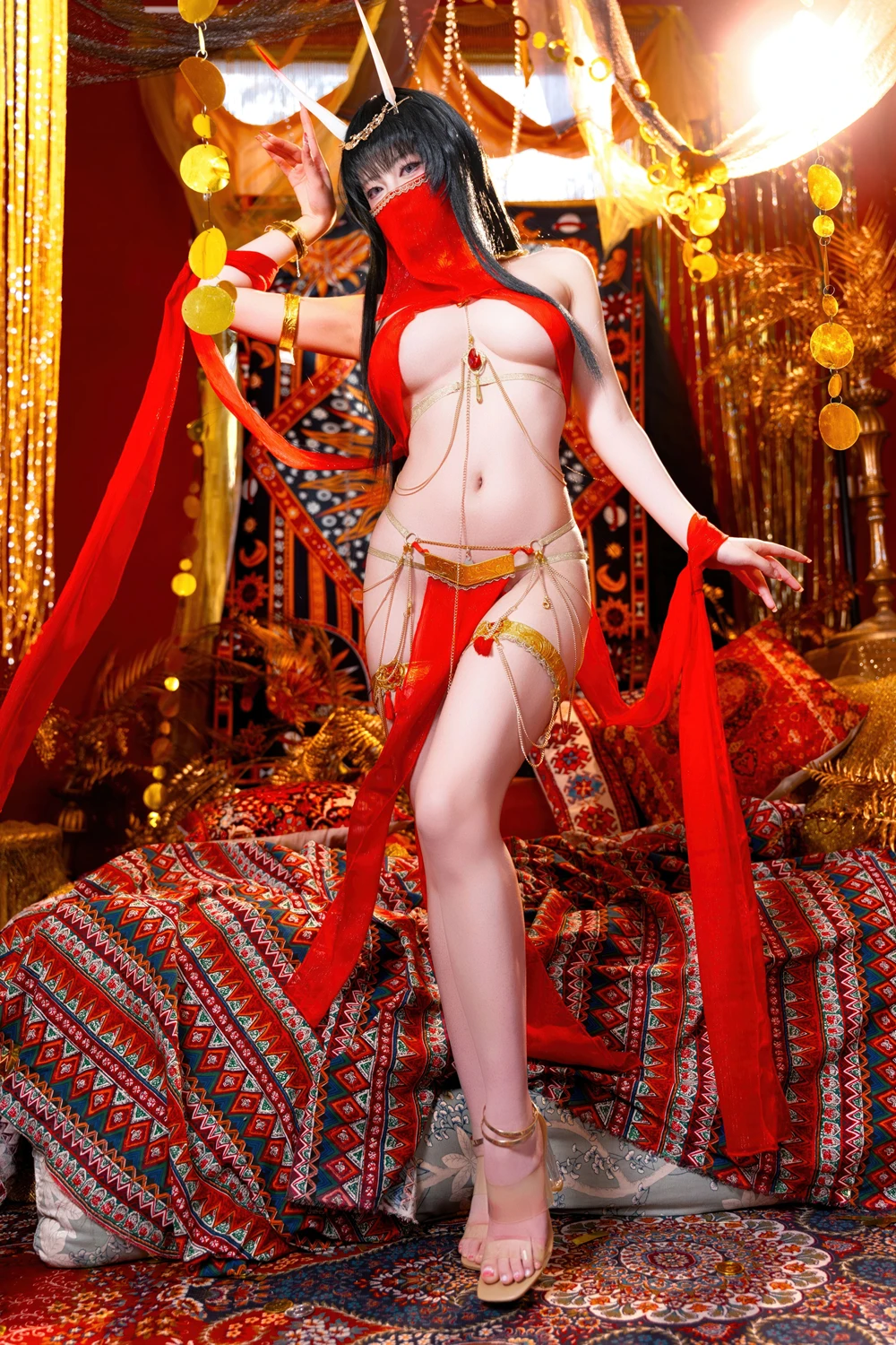 Cosplay 清水由乃 – 碧蓝航线 能代舞娘 - P11