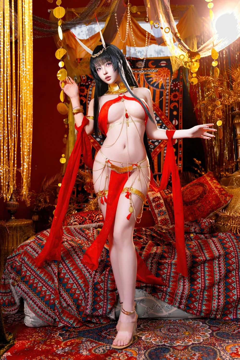 Cosplay 清水由乃 – 碧蓝航线 能代舞娘 - P12
