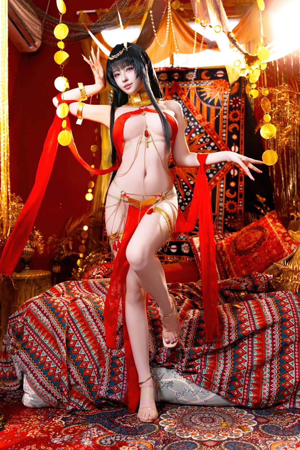 Cosplay 清水由乃 – 碧蓝航线 能代舞娘 - P13