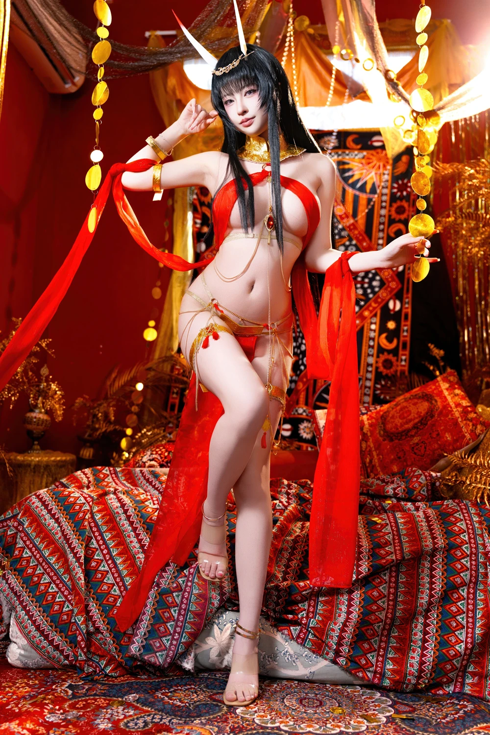 Cosplay 清水由乃 – 碧蓝航线 能代舞娘 - P14
