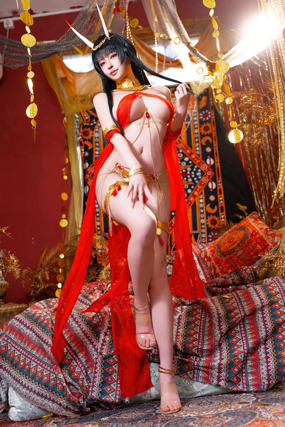 Cosplay 清水由乃 – 碧蓝航线 能代舞娘 - P17