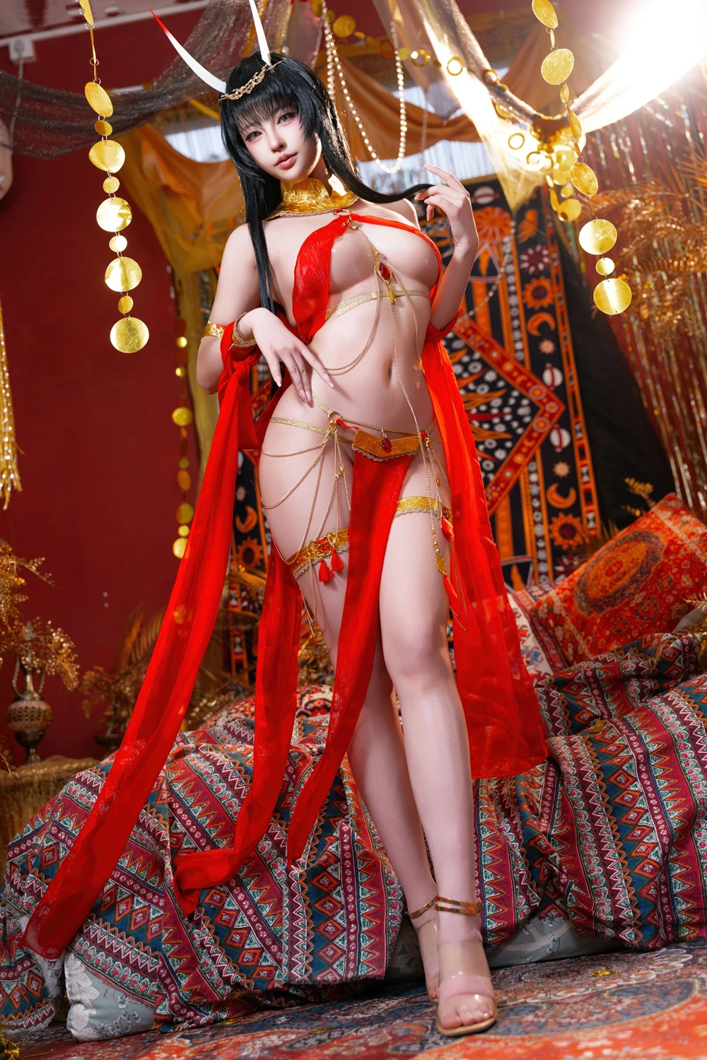 Cosplay 清水由乃 – 碧蓝航线 能代舞娘 - P19