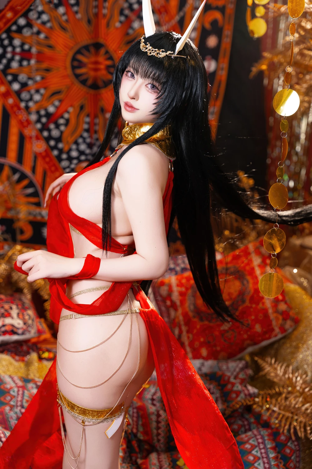Cosplay 清水由乃 – 碧蓝航线 能代舞娘 - P23
