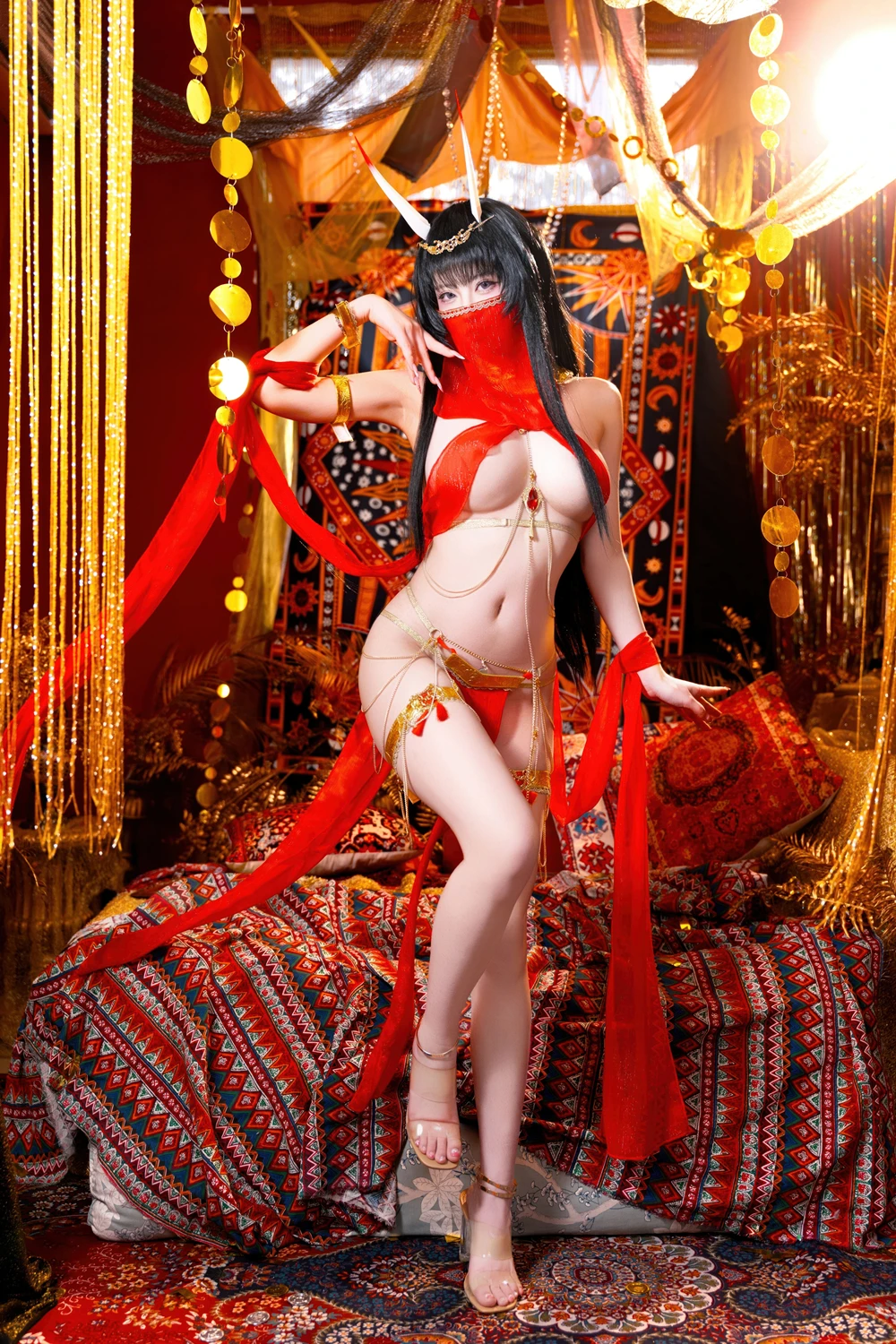 Cosplay 清水由乃 – 碧蓝航线 能代舞娘 - P3