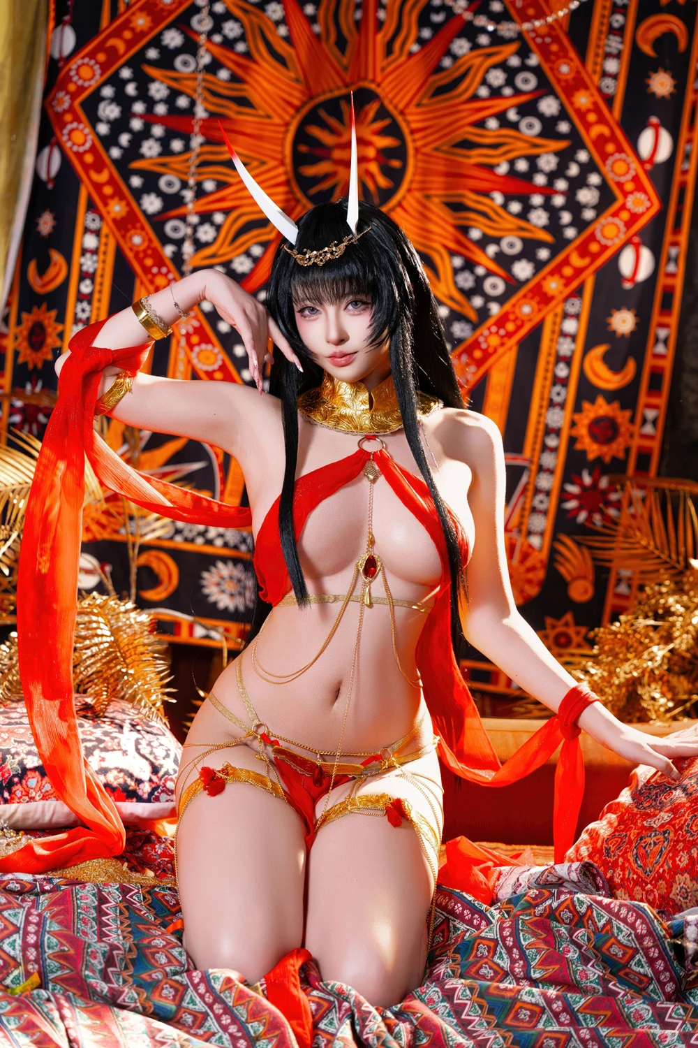 Cosplay 清水由乃 – 碧蓝航线 能代舞娘 - P41