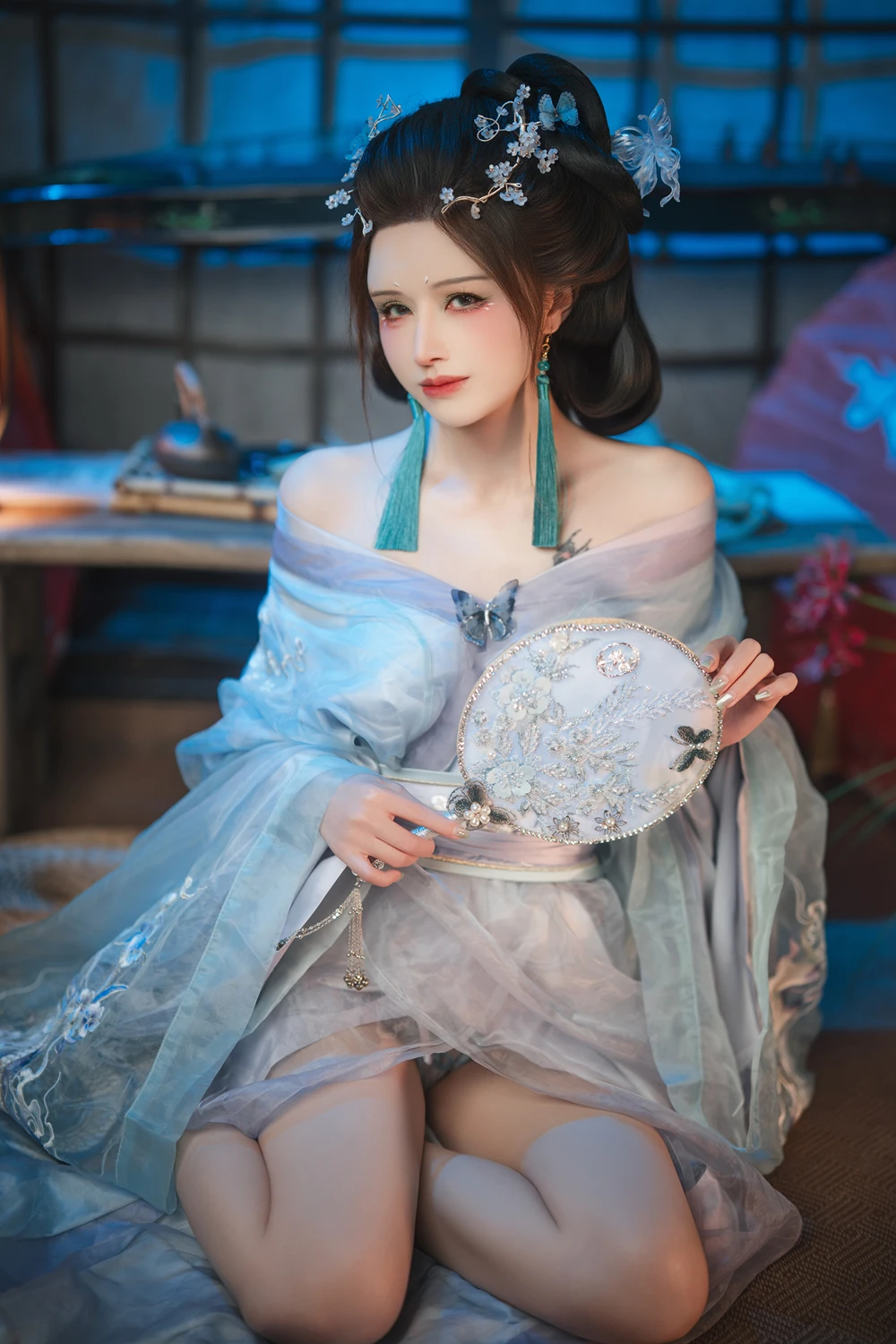 Cosplay 鹿八岁 – 碎蝶梦 - P11