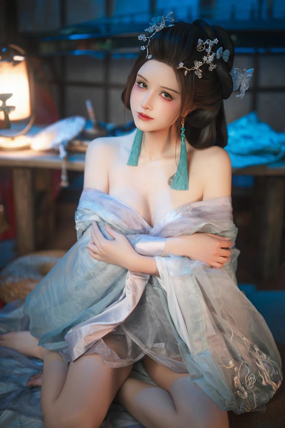 Cosplay 鹿八岁 – 碎蝶梦 - P15