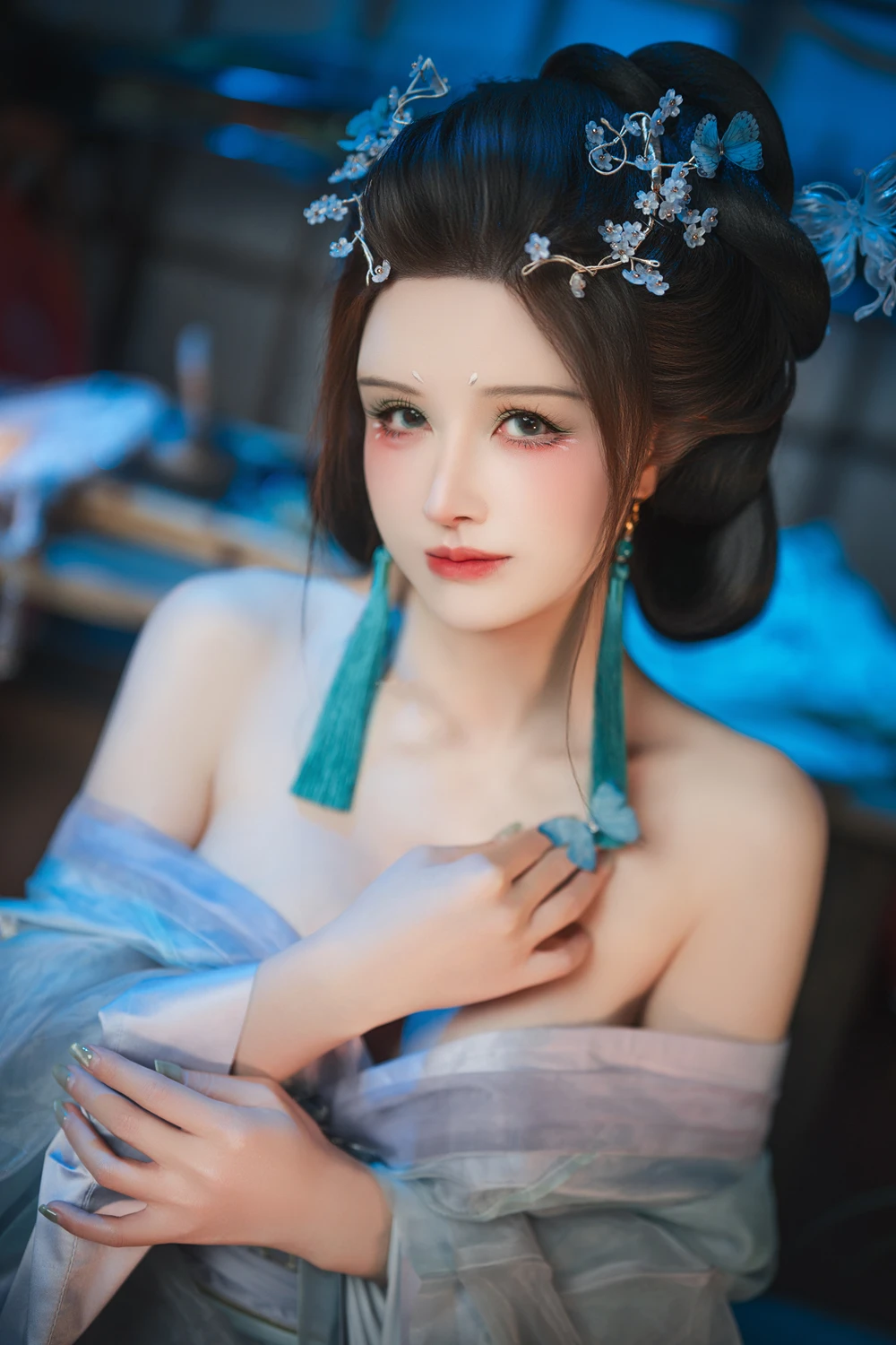 Cosplay 鹿八岁 – 碎蝶梦 - P16