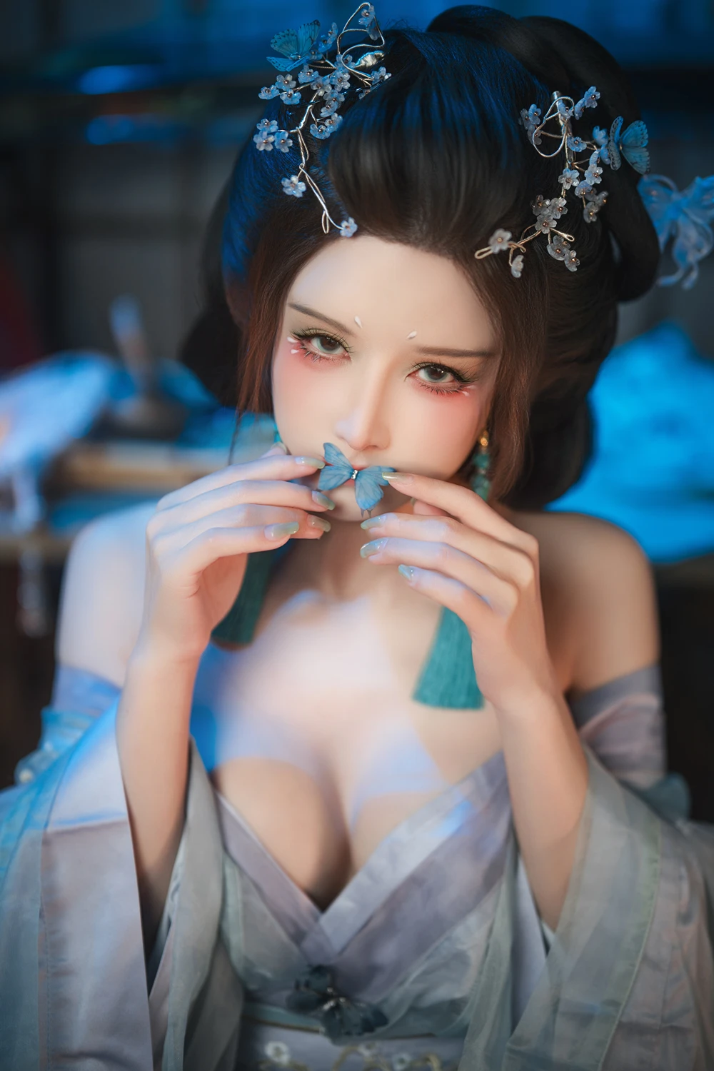 Cosplay 鹿八岁 – 碎蝶梦 - P19