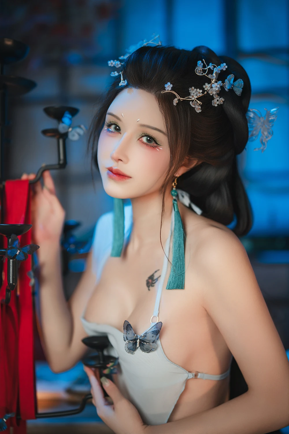 Cosplay 鹿八岁 – 碎蝶梦 - P45