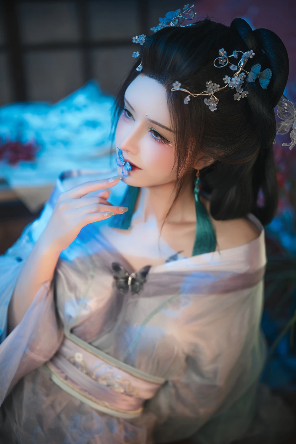 Cosplay 鹿八岁 – 碎蝶梦 - P5
