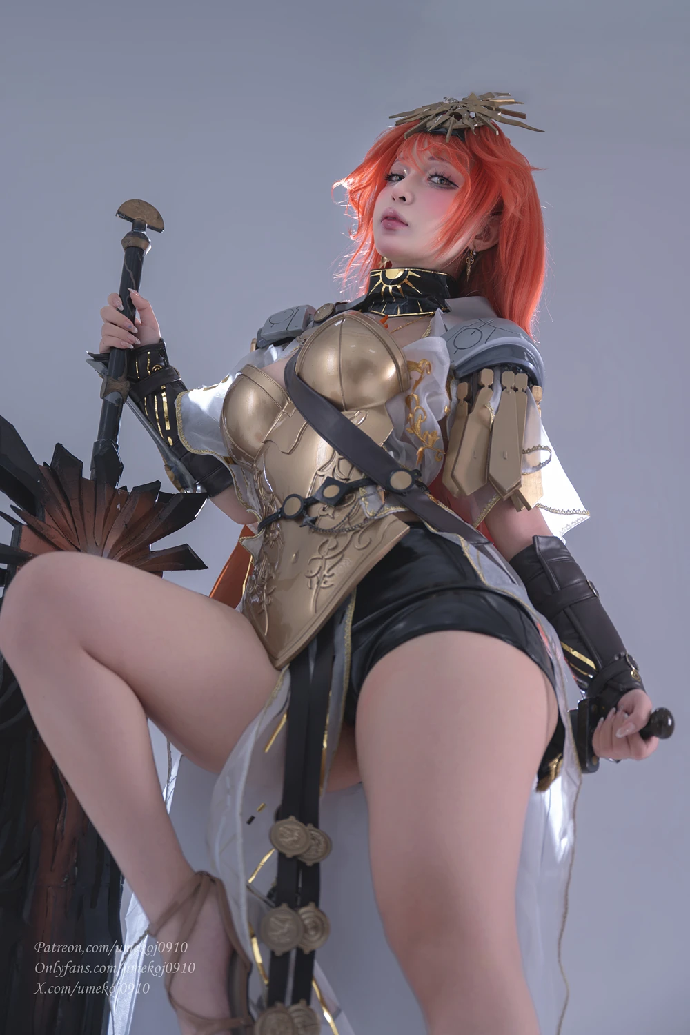 Cosplay Umeko.J – Augusta Wuthering Waves 鸣潮 奥古斯塔 - P13