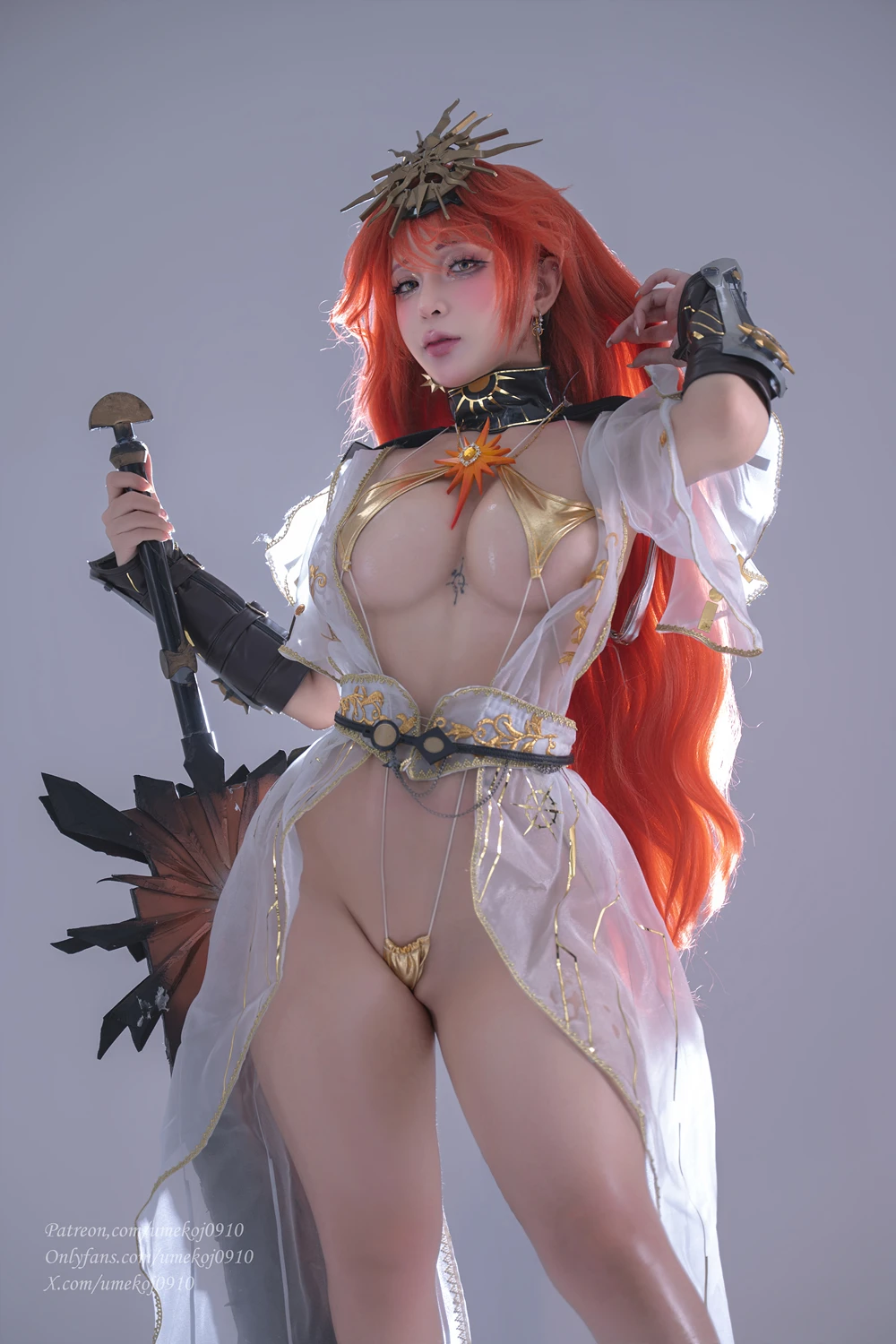 Cosplay Umeko.J – Augusta Wuthering Waves 鸣潮 奥古斯塔 - P15