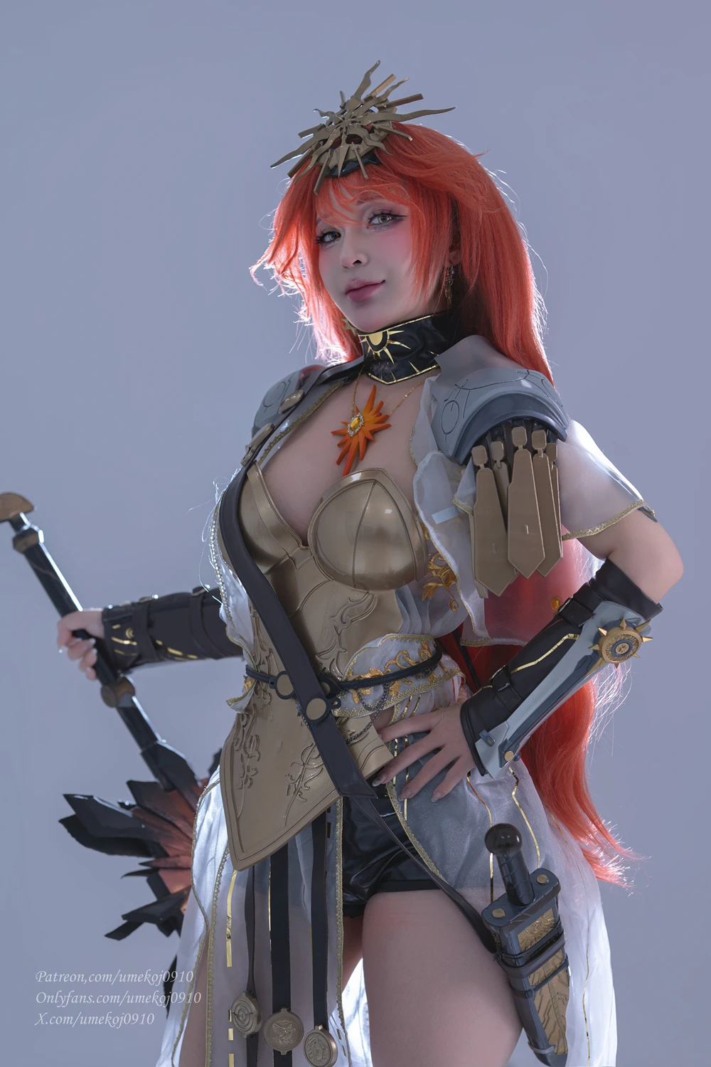 Cosplay Umeko.J – Augusta Wuthering Waves 鸣潮 奥古斯塔 - P2
