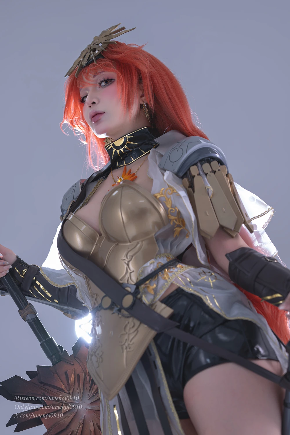 Cosplay Umeko.J – Augusta Wuthering Waves 鸣潮 奥古斯塔 - P8