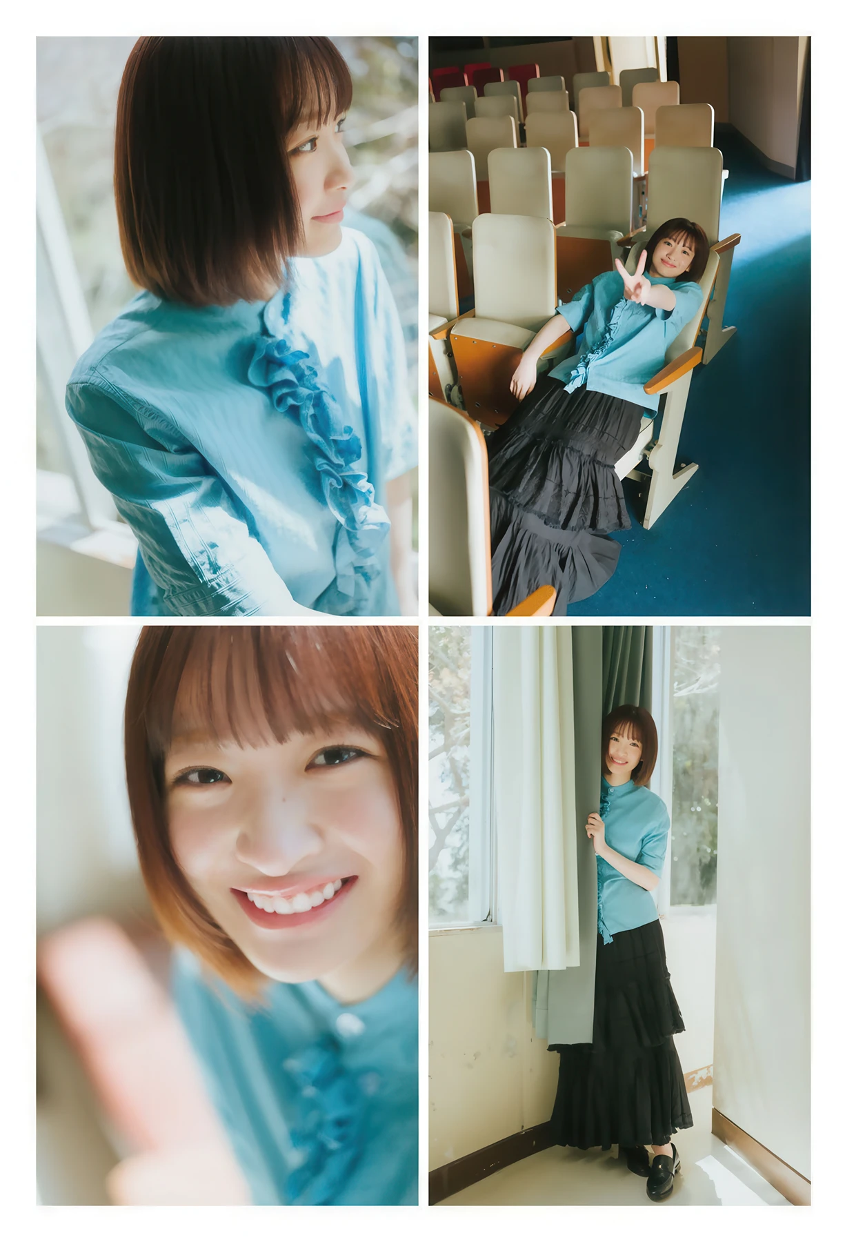 山﨑天・小島凪紗・佐藤愛桜, Shonen Magazine 2026 No.24 (週刊少年マガジン 2026年24号) - P13