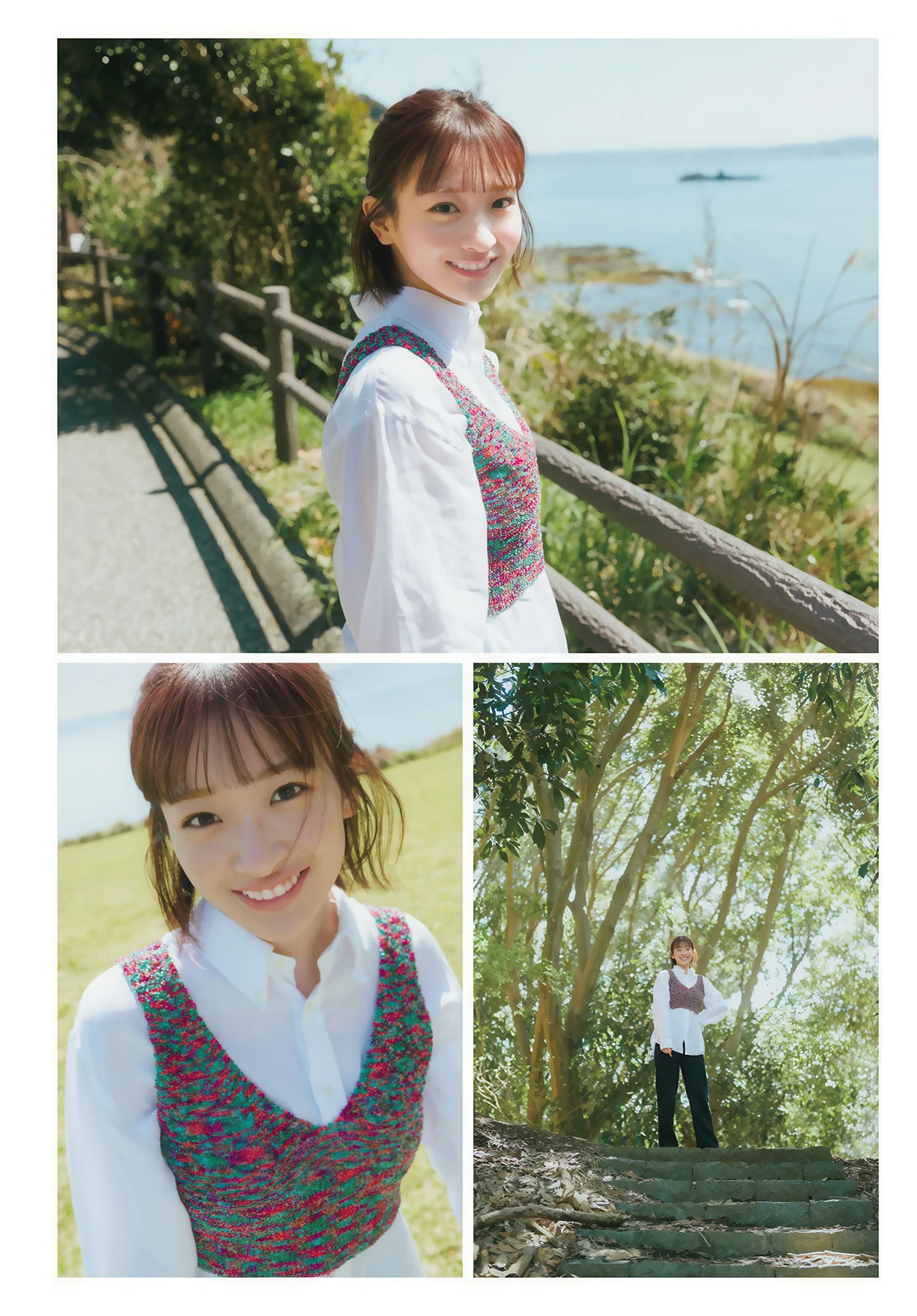 山﨑天・小島凪紗・佐藤愛桜, Shonen Magazine 2026 No.24 (週刊少年マガジン 2026年24号) - P14