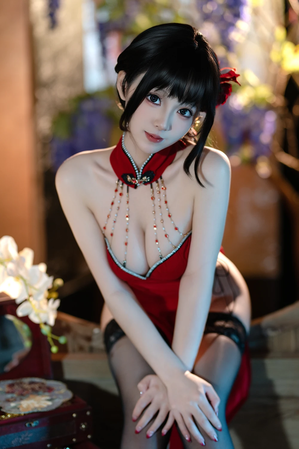 Cosplay Bangni邦尼 – 元旦旗袍 - P41