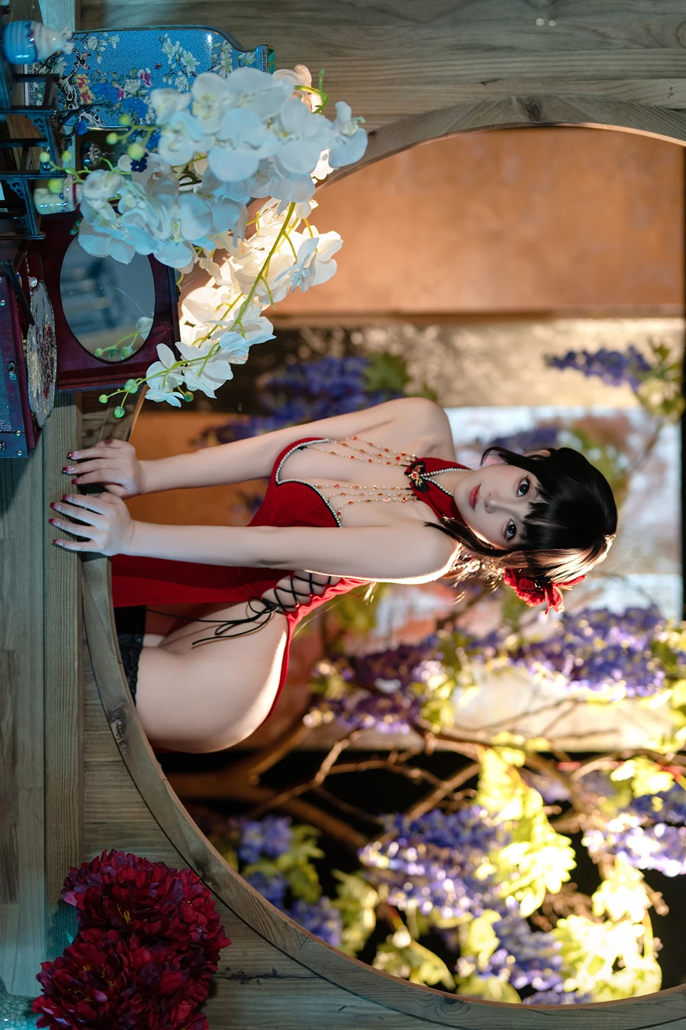 Cosplay Bangni邦尼 – 元旦旗袍 - P42
