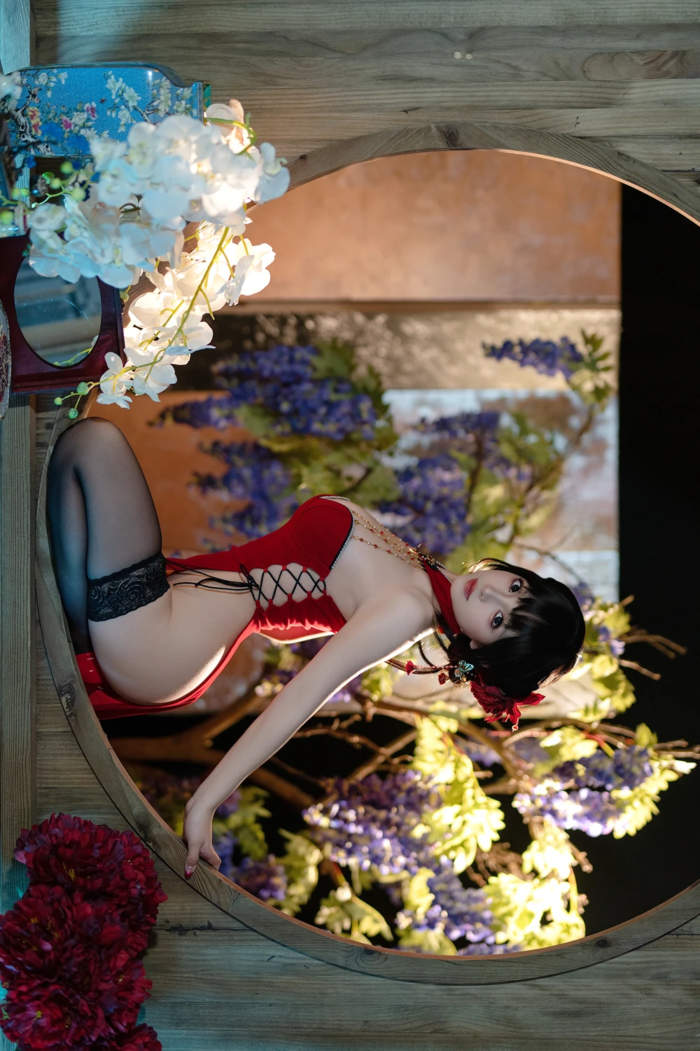 Cosplay Bangni邦尼 – 元旦旗袍 - P45