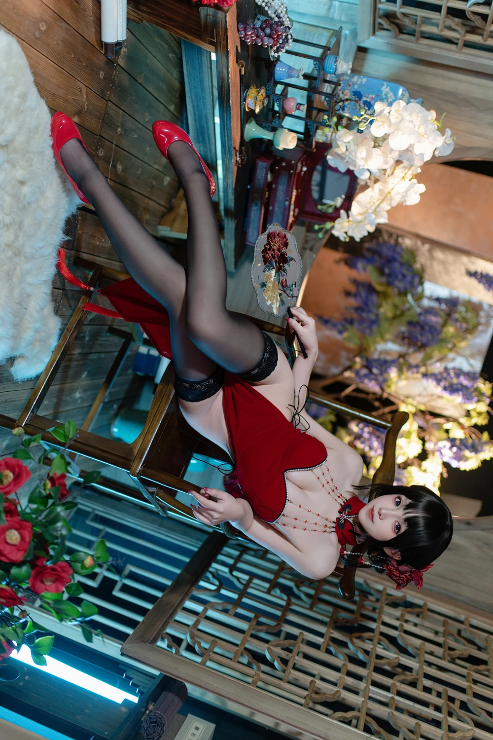 Cosplay Bangni邦尼 – 元旦旗袍 - P4