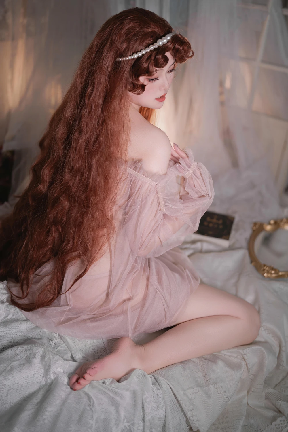Cosplay Natsuko夏夏子 – 粉雾 - P27