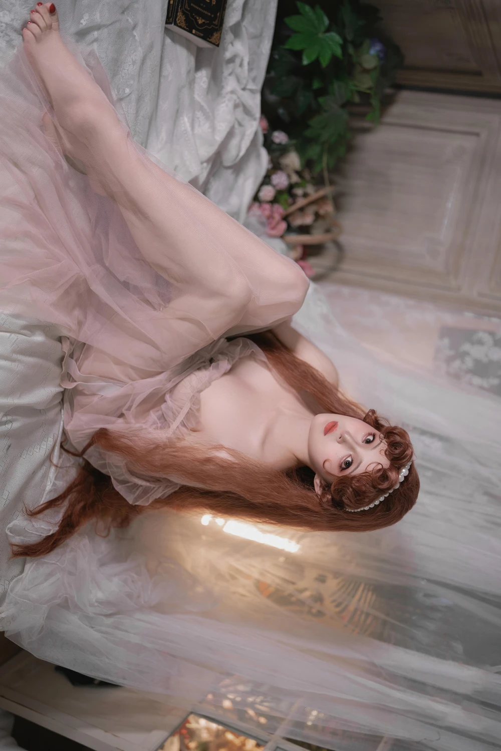 Cosplay Natsuko夏夏子 – 粉雾 - P2