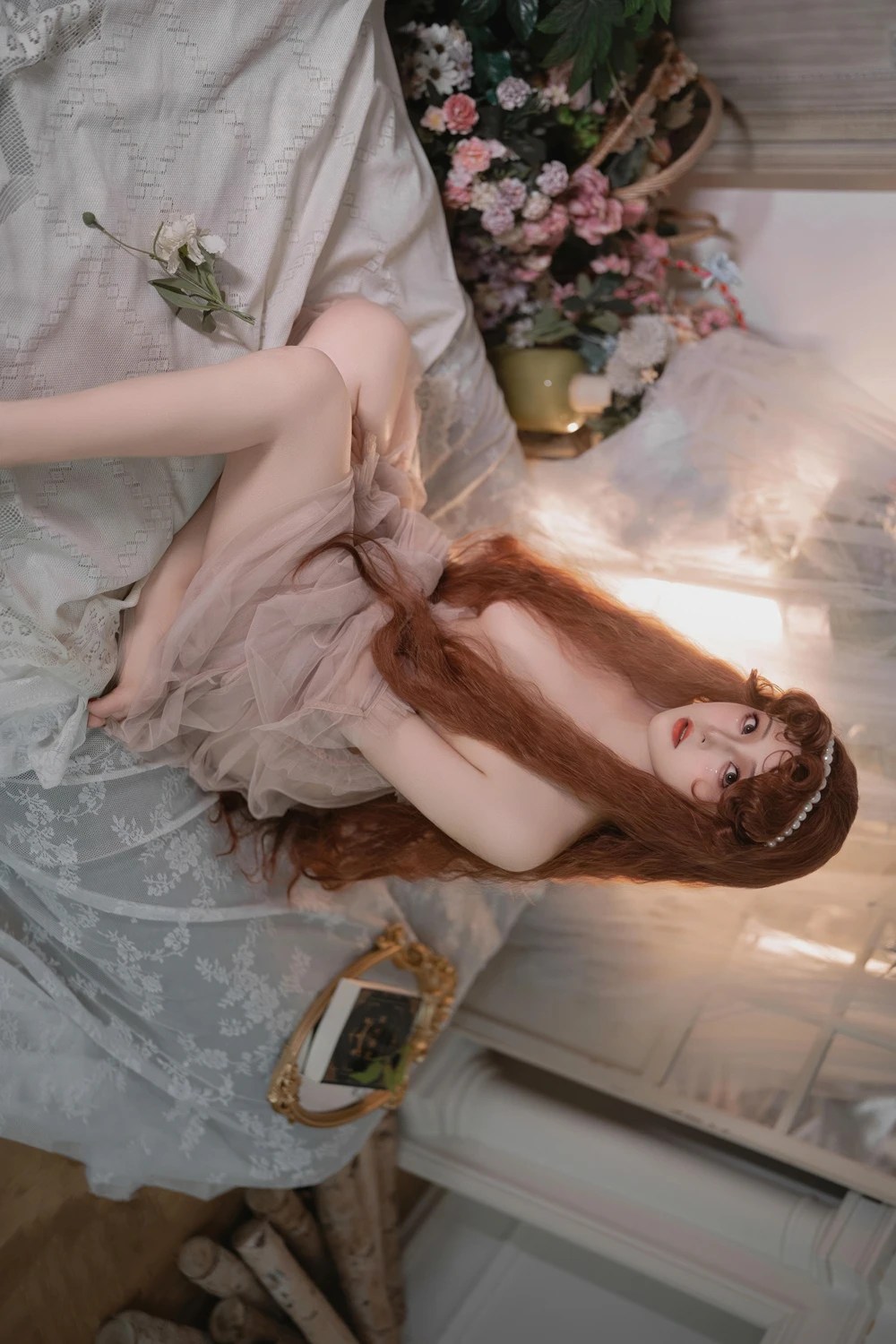 Cosplay Natsuko夏夏子 – 粉雾 - P33
