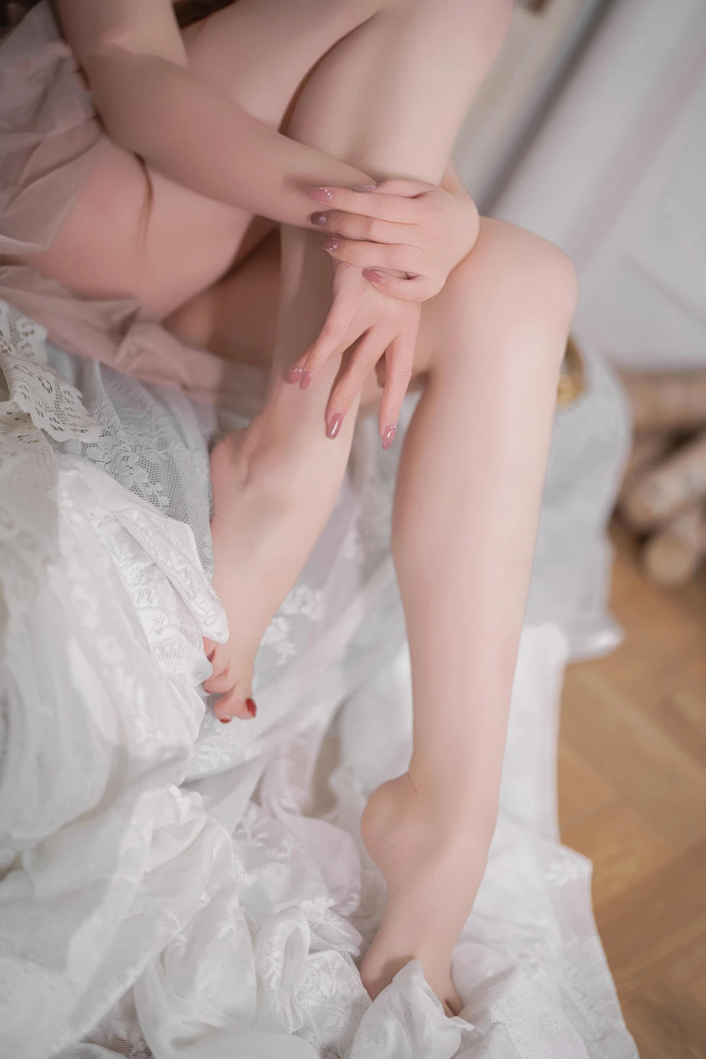 Cosplay Natsuko夏夏子 – 粉雾 - P42