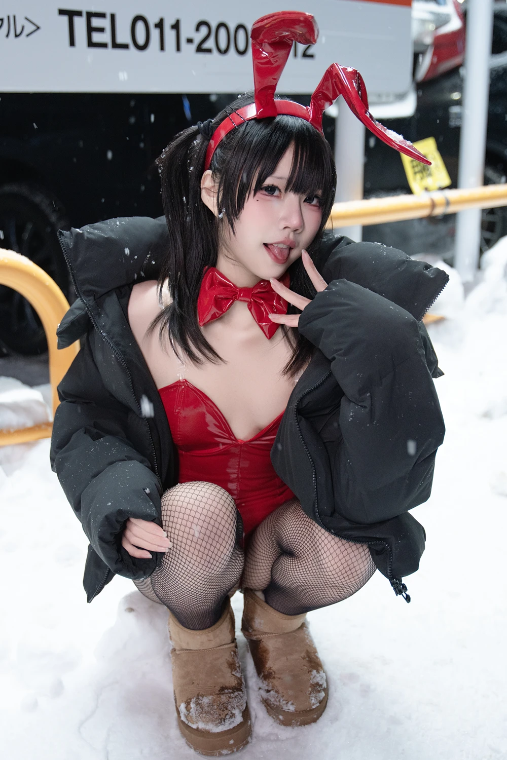 Cosplay 清水凪 – 24h红兔停车场 - P32