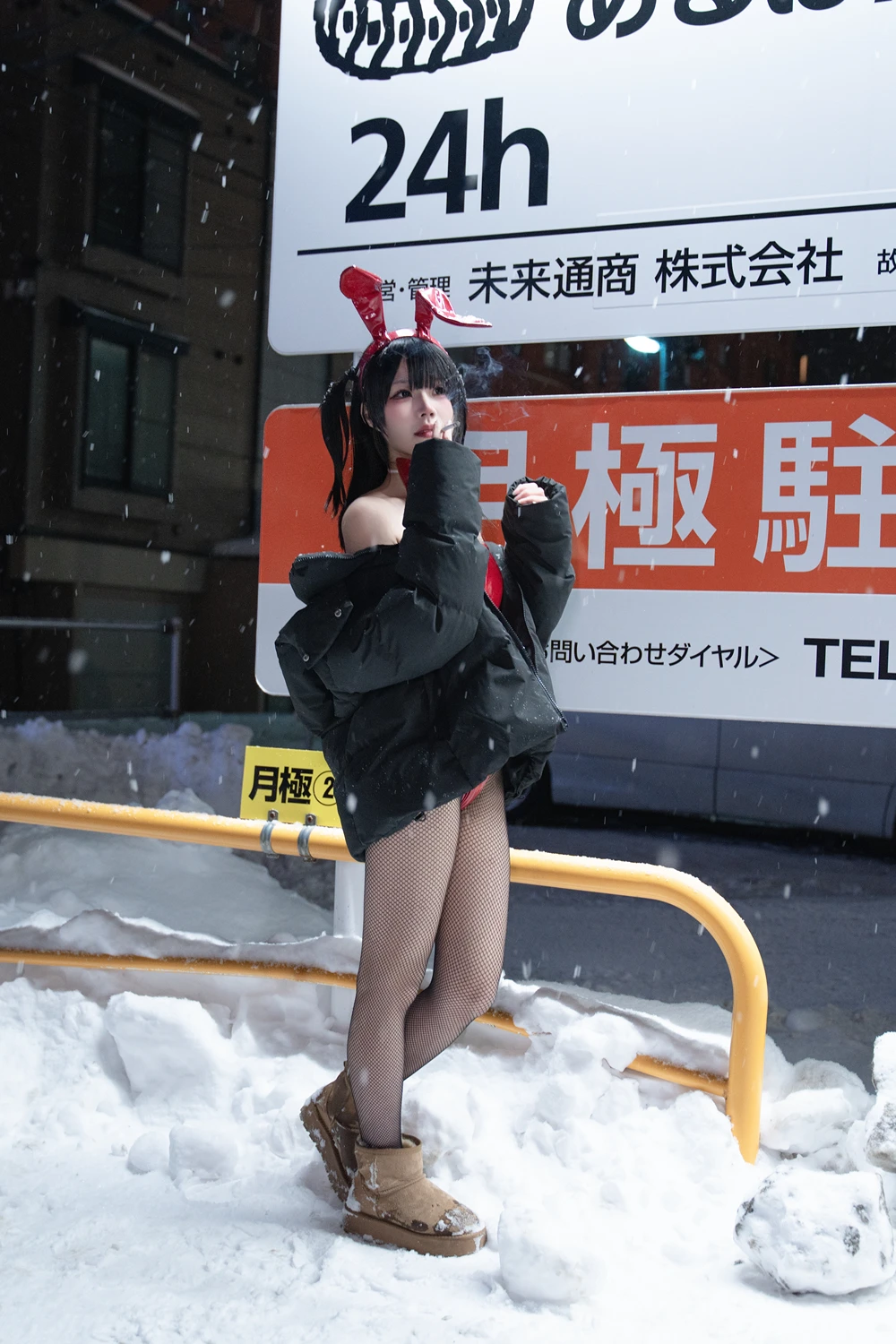 Cosplay 清水凪 – 24h红兔停车场 - P53
