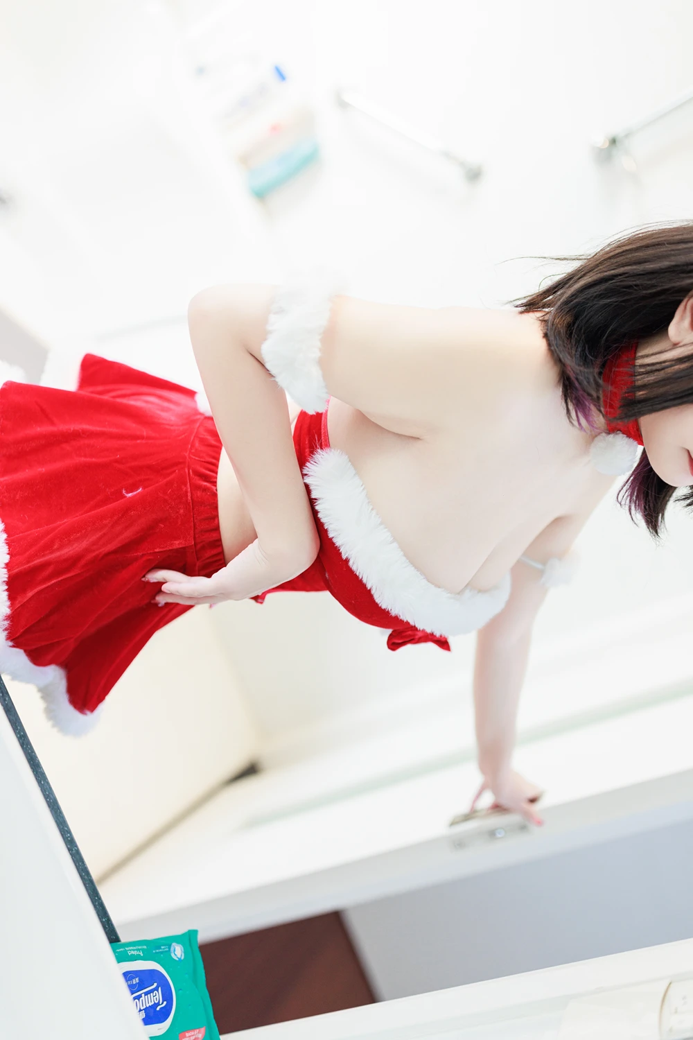 Cosplay 阿雪雪 – 圣诞居家 - P11