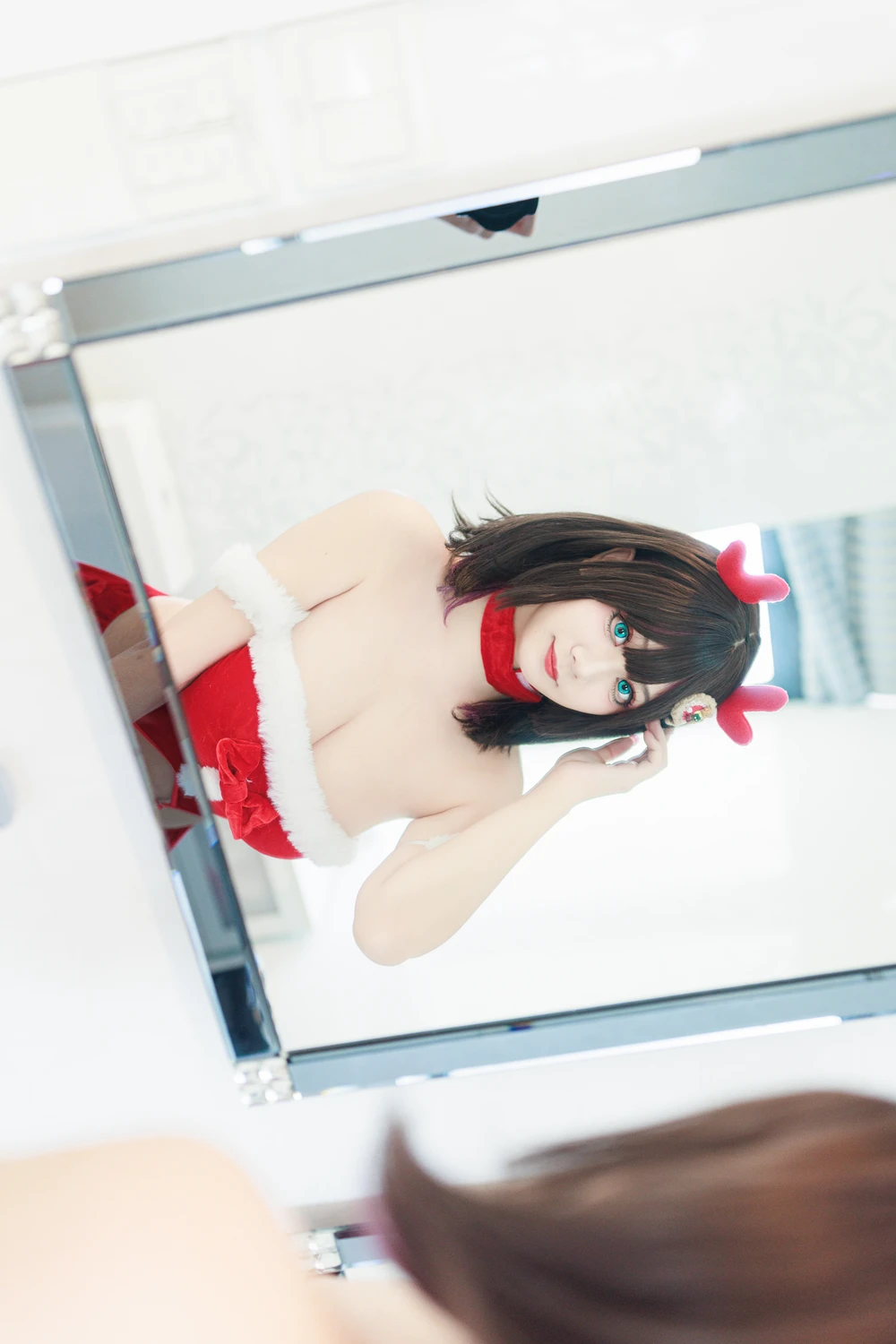 Cosplay 阿雪雪 – 圣诞居家 - P19