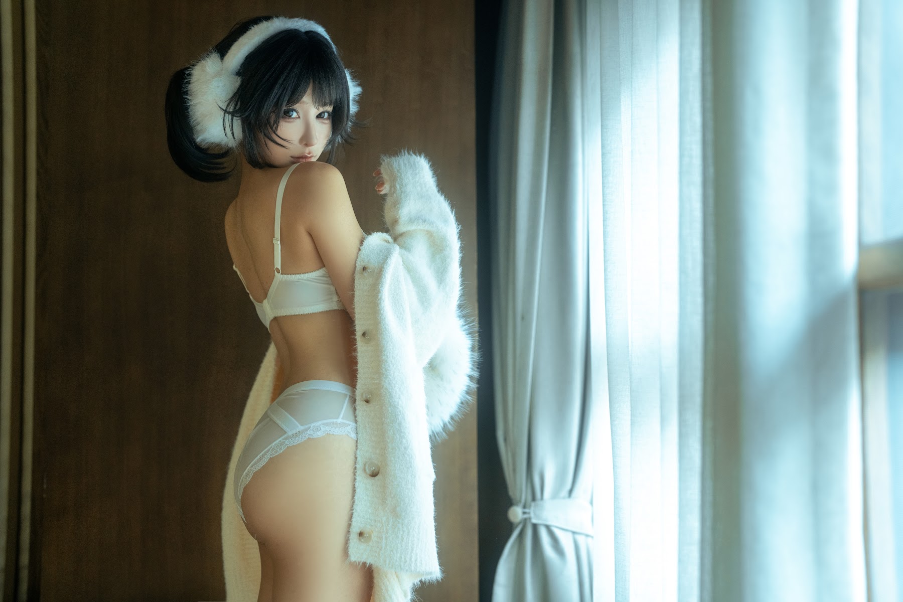 Coser@蠢沫沫 (chunmomo) – 白毛衣 - P10