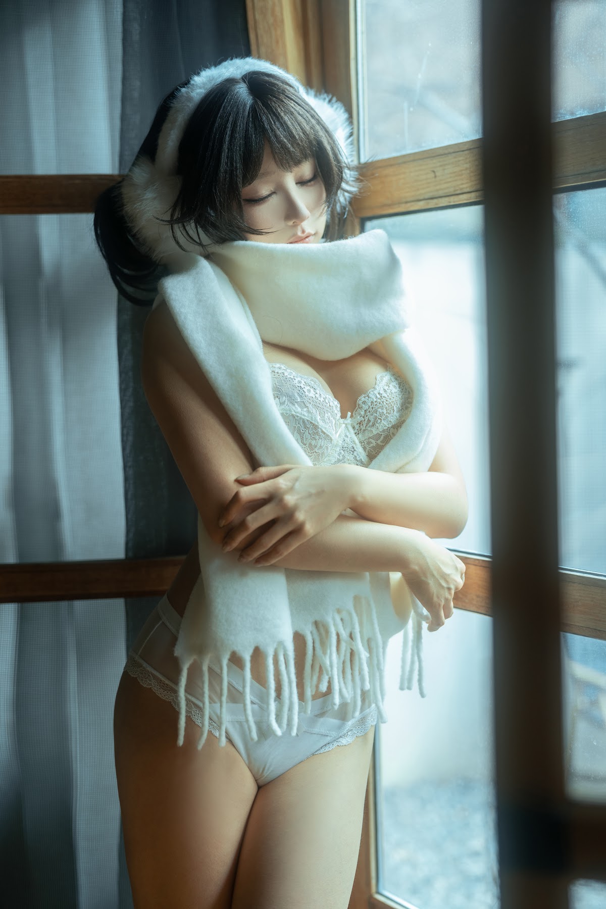 Coser@蠢沫沫 (chunmomo) – 白毛衣 - P13