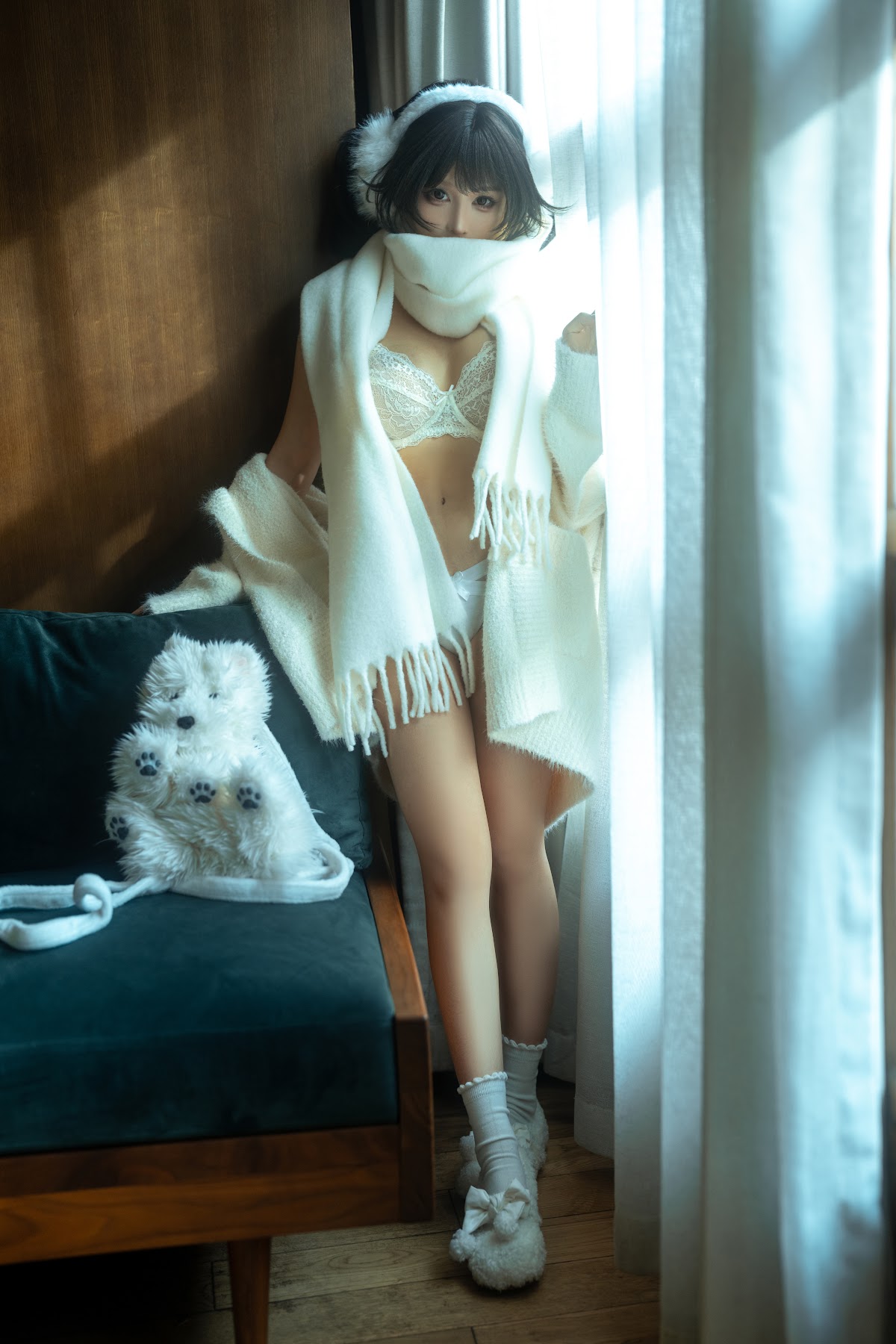 Coser@蠢沫沫 (chunmomo) – 白毛衣 - P5