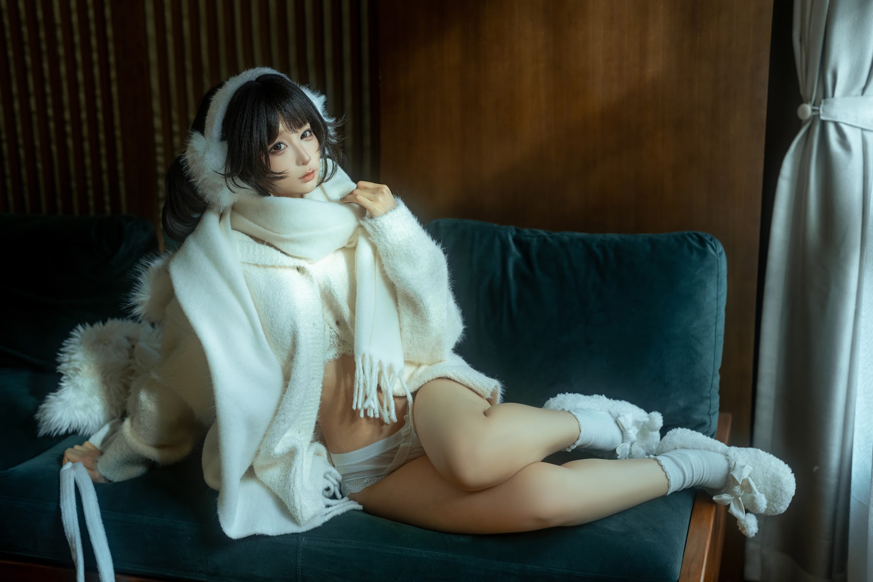 Coser@蠢沫沫 (chunmomo) – 白毛衣 - P6