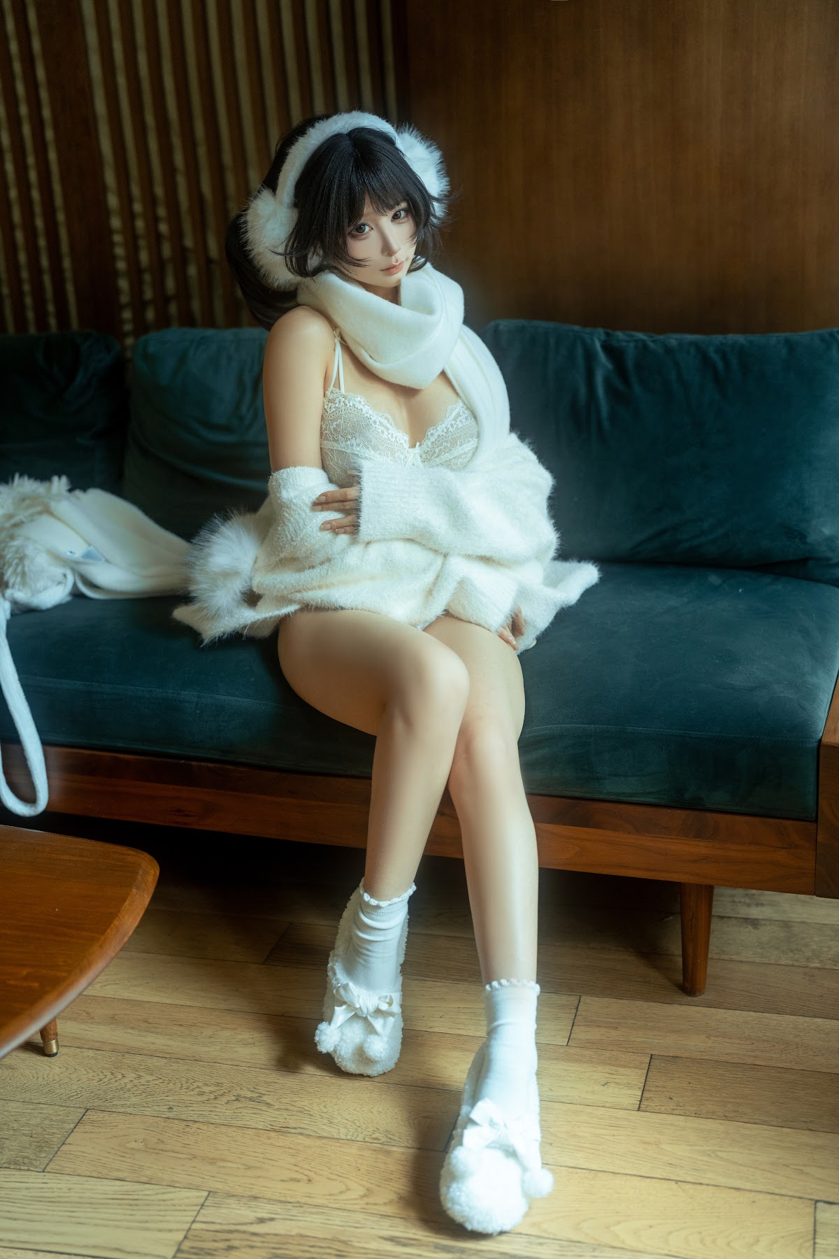 Coser@蠢沫沫 (chunmomo) – 白毛衣 - P7