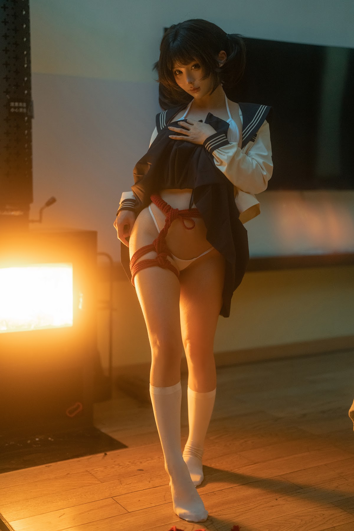 Coser@蠢沫沫 (chunmomo) – 红绳 - P1