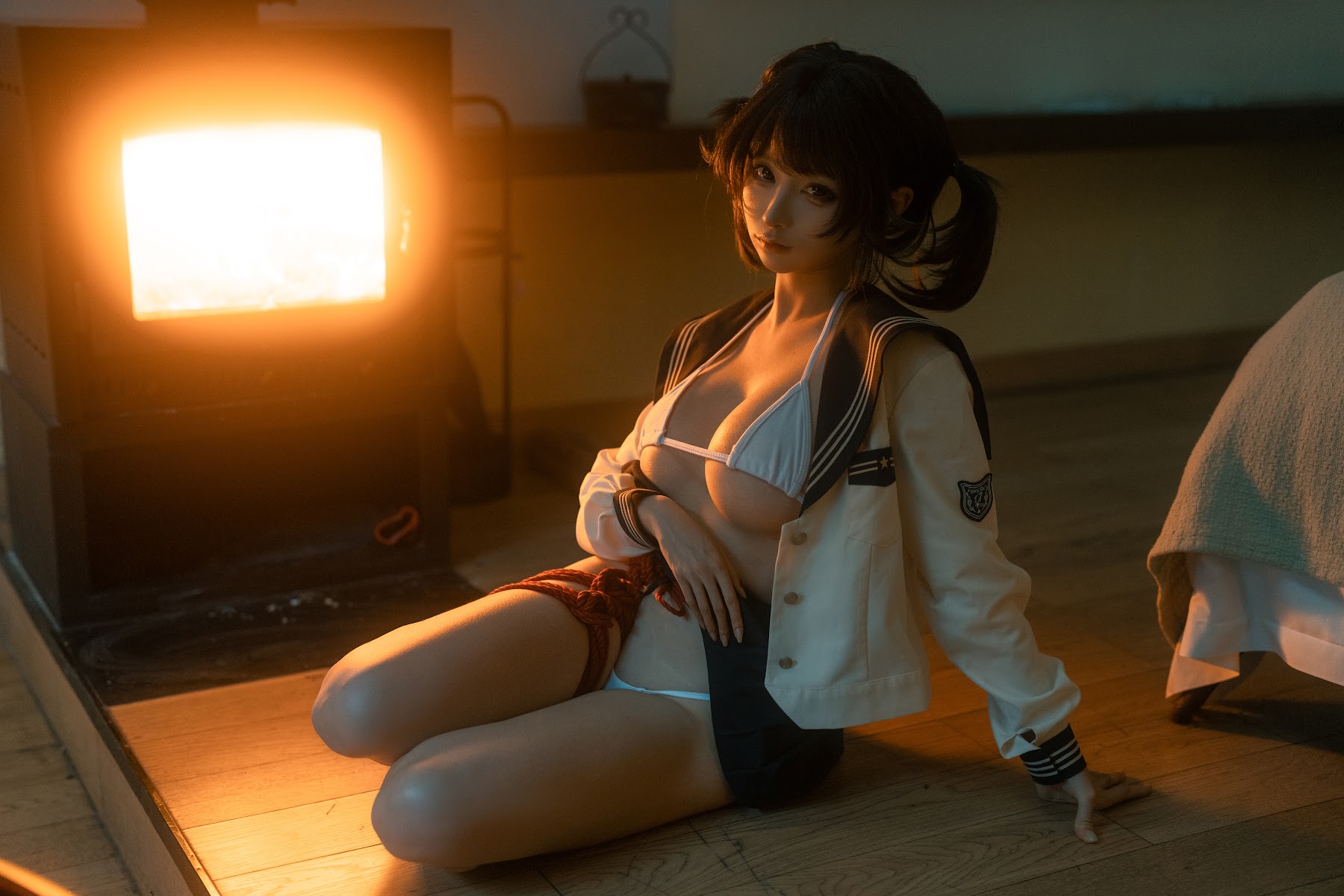 Coser@蠢沫沫 (chunmomo) – 红绳 - P4