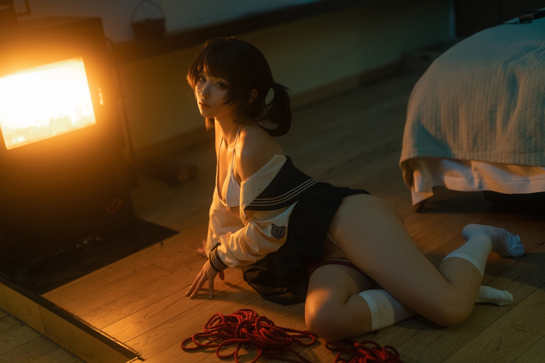 Coser@蠢沫沫 (chunmomo) – 红绳 - P8