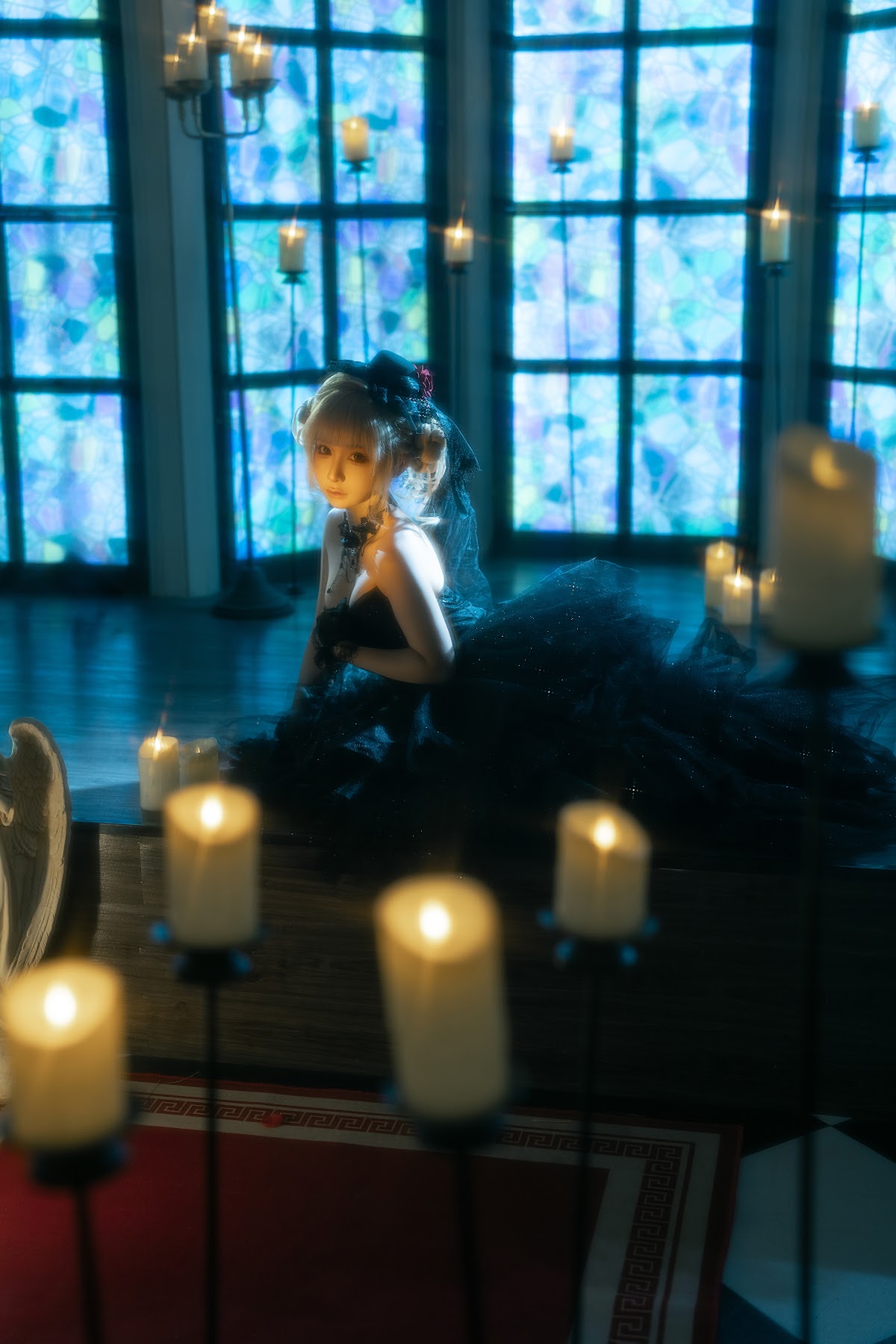 Coser@蠢沫沫 (chunmomo) – 黑婚纱 - P33