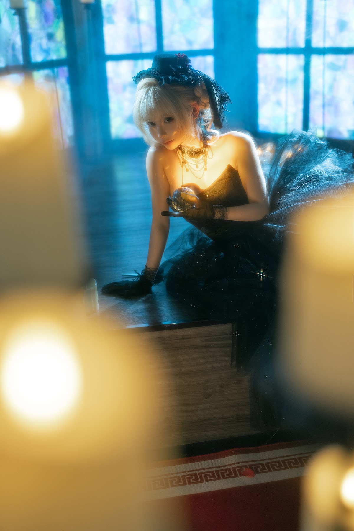 Coser@蠢沫沫 (chunmomo) – 黑婚纱 - P4