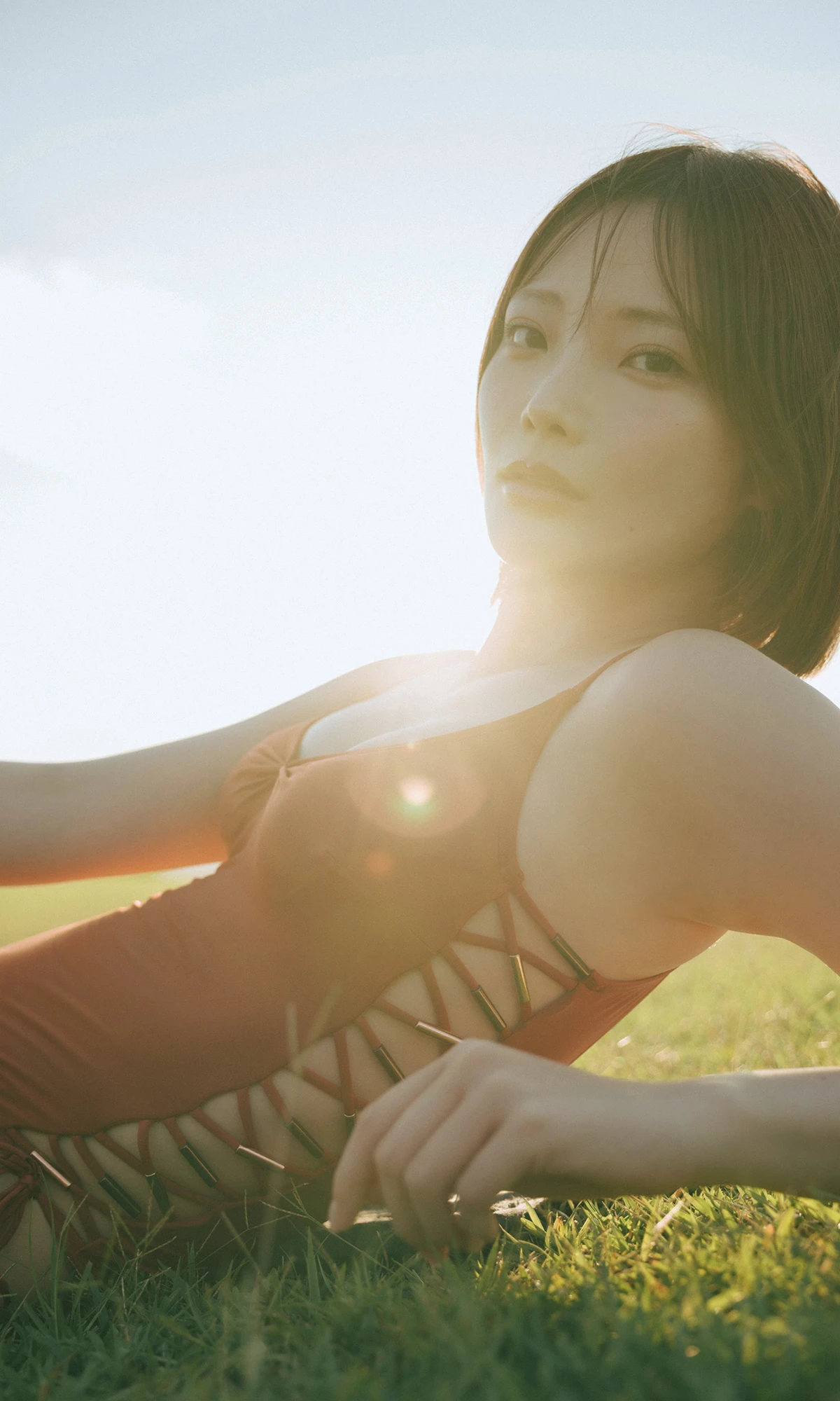 Araya Himeka 新谷姫加, 写真集 「帰ってきたよ、福江島～prologue～」 - P42